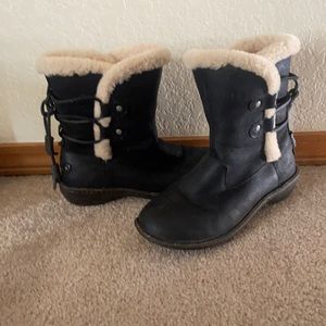 Size 8(39) black Ugg boots